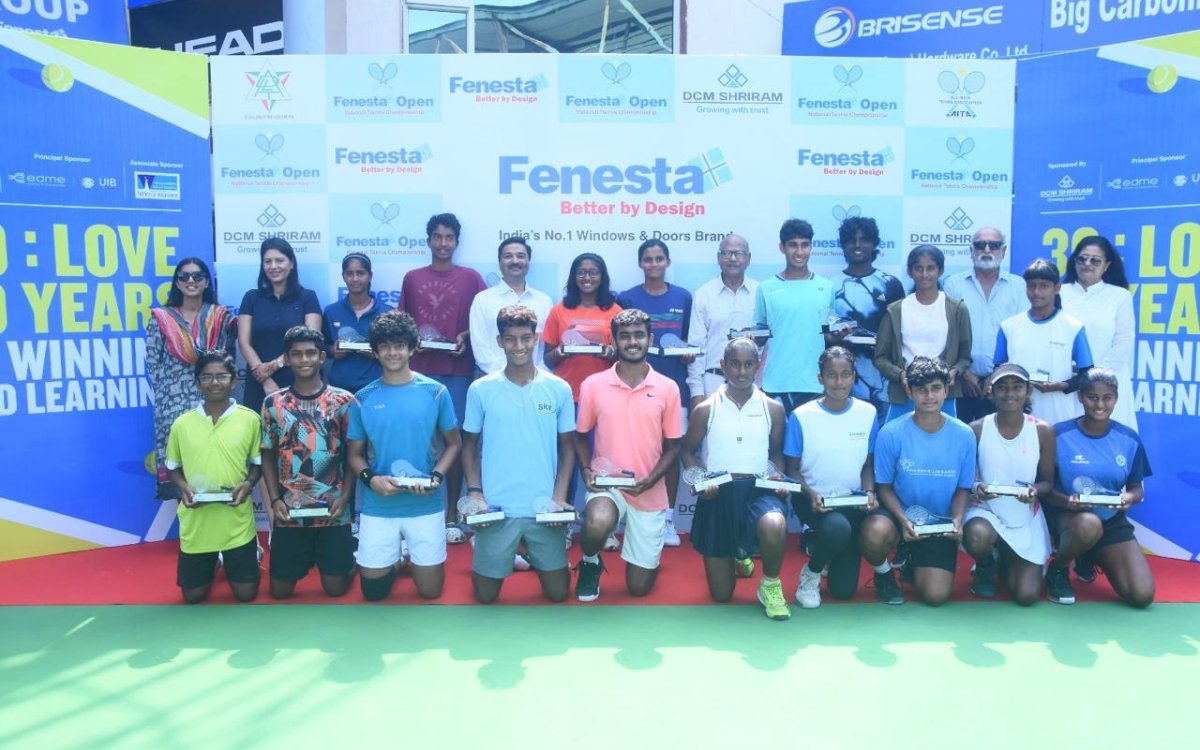 National Tennis C’ship: Parthsarthi, Tavish Clinch U16 Titles; Jensi, Harsh Win U14 Final