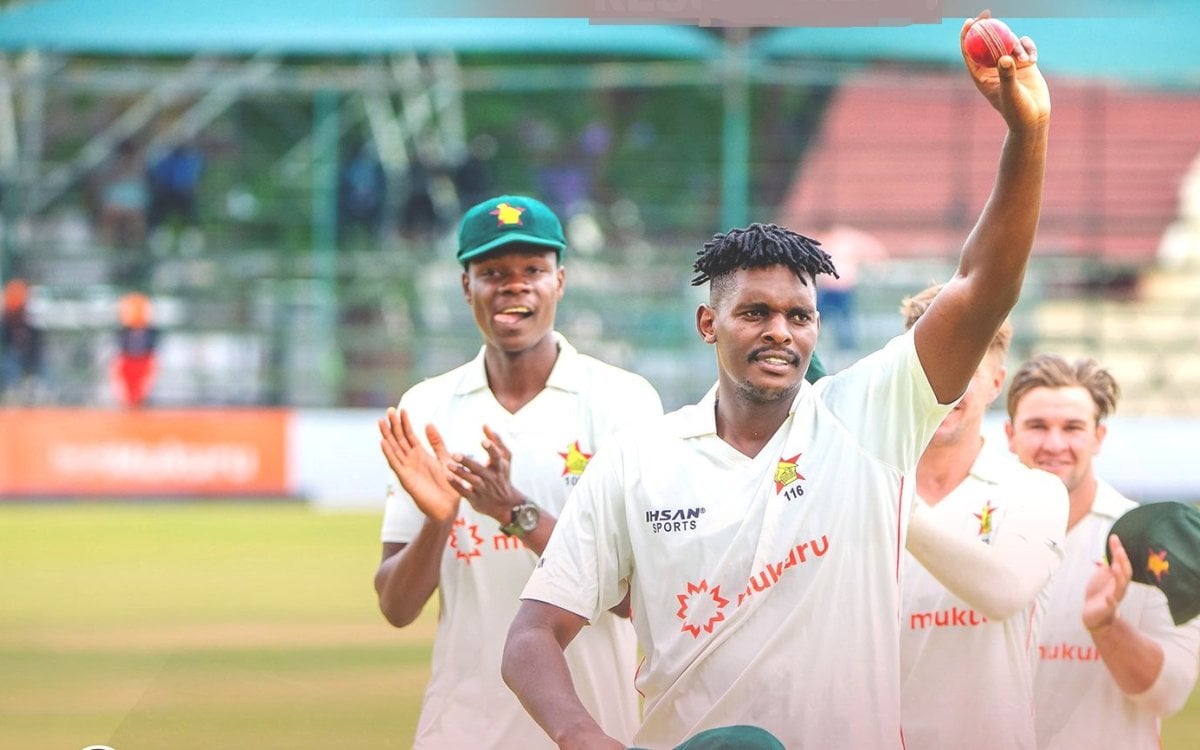 Only Test: Ngarava’s Five-for Powers Zimbabwe To First Home Test Win Since 2013