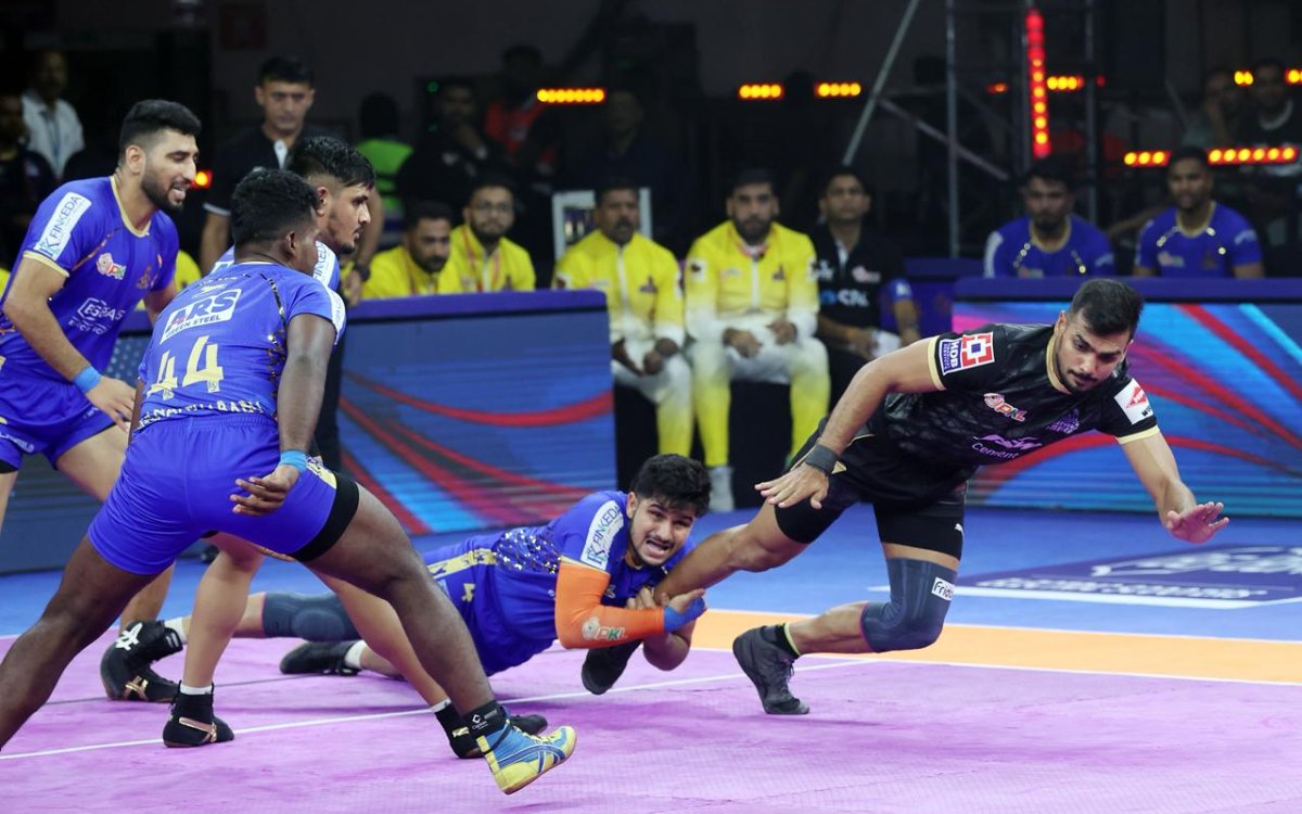 PKL 12: Arjun Deshwal’s Sensational 22 Points Guide Tamil Thalaivas To First Home Win Since 2018
