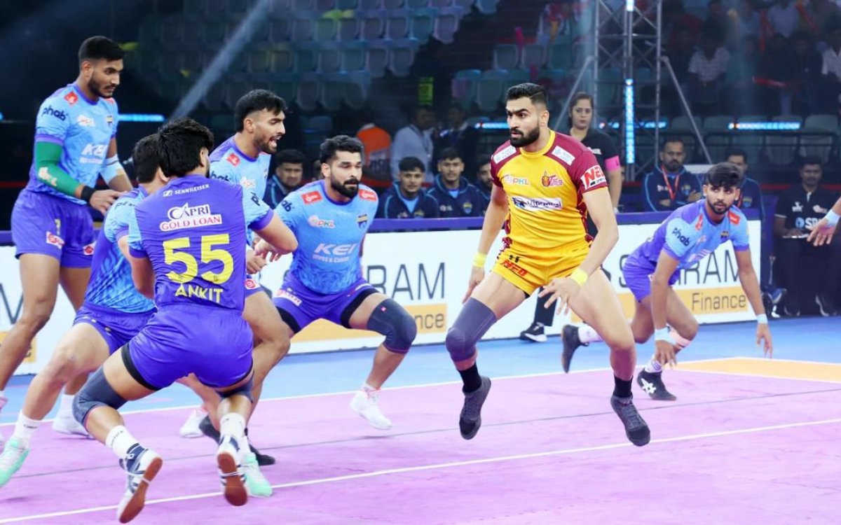 PKL 12: Devank Shines In Nail-biter As Bengal Warriorz Clinch Thrilling Win Over Telugu Titans In Tie-breaker