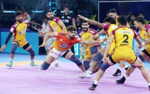 PKL 12: Puneri Paltan fight off resilient Telugu Titans, set up ultimate clash with Dabang Delhi