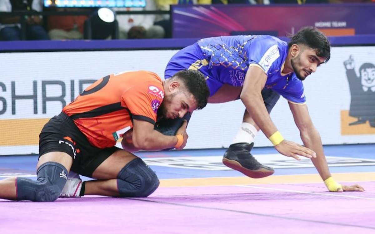 PKL 12: Sandeep Masterclass Helps U Mumba Complete Double Over Tamil Thalaivas, Move To Fifth Spot