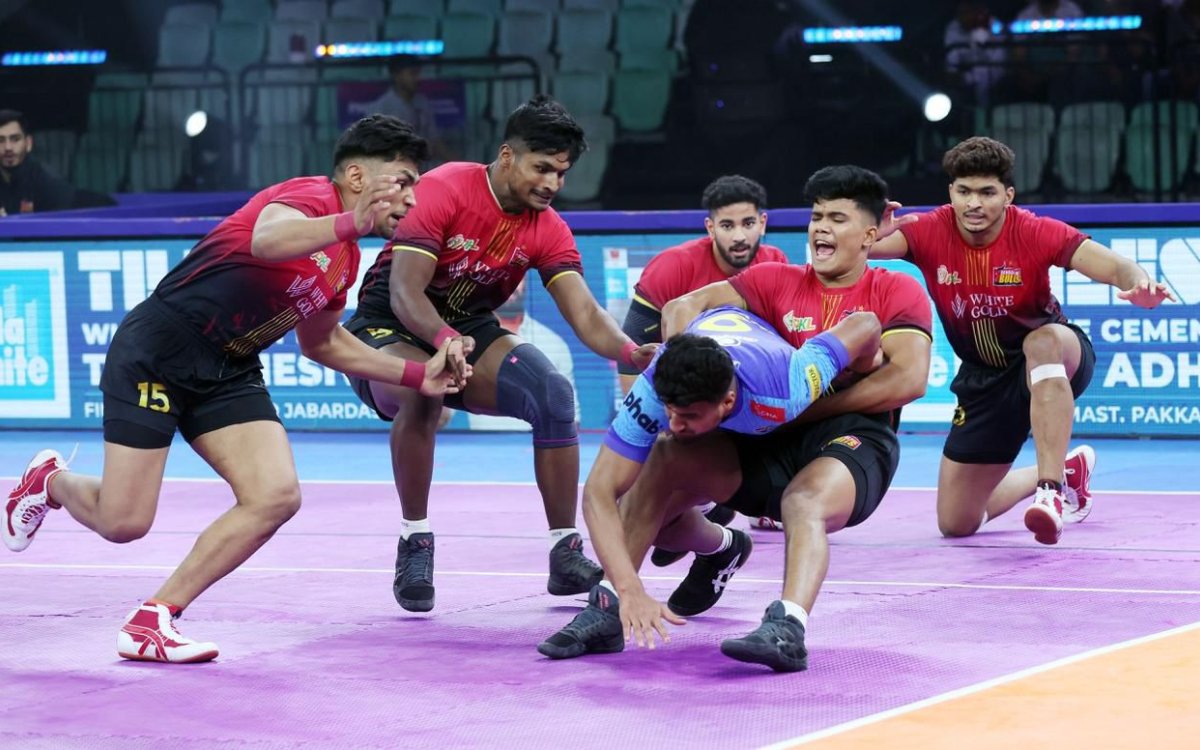 PKL 12: Vinay Stars As Haryana Steelers Beat Telugu Titans By 11 Points, Solidifying Top-Four Chance