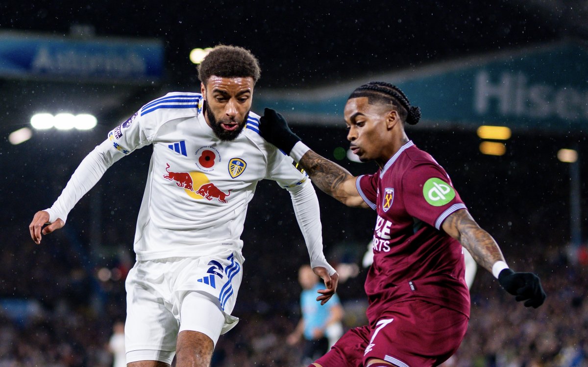 Premier League: Leeds United beat West Ham 2-1 for third win
