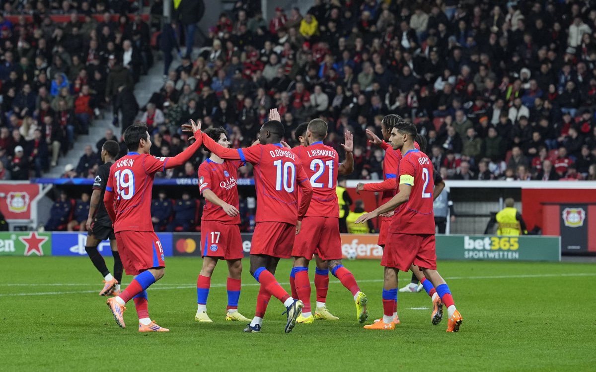 PSG crush Leverkusen 7-2 in Champions League
