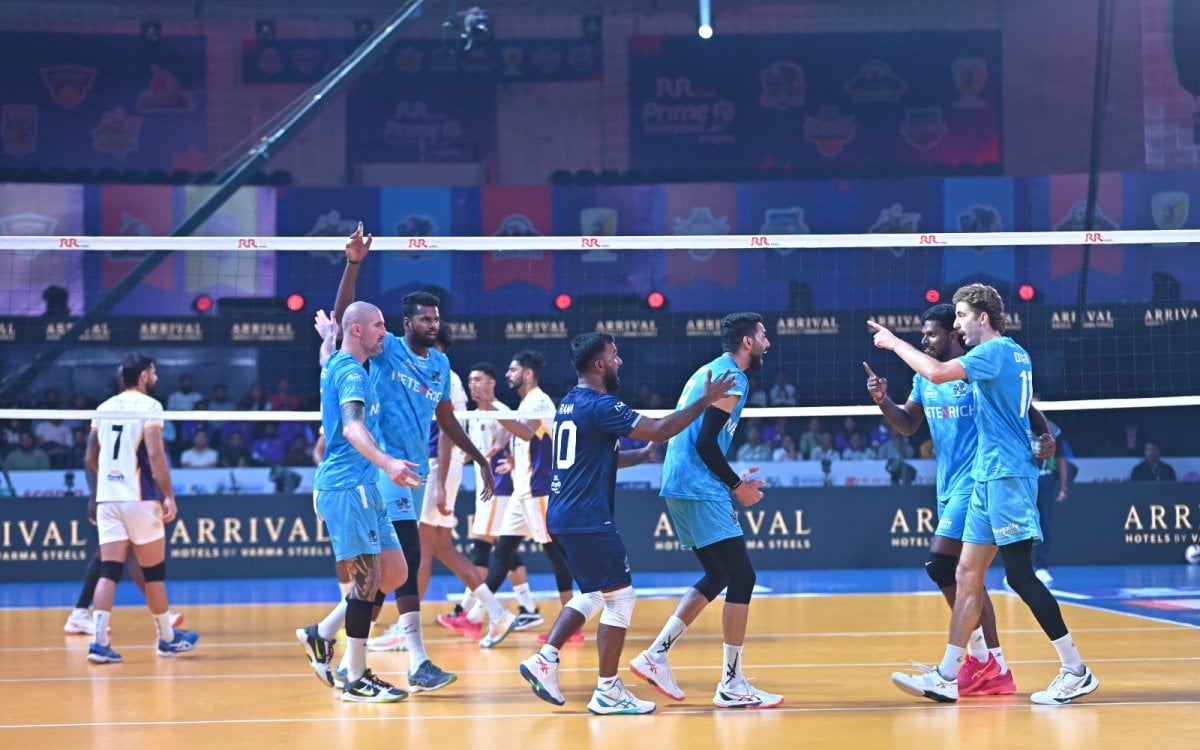 PVL 2025: Goa Guardians Pull Off Spectacular 3-2 Comeback Against Delhi Toofans