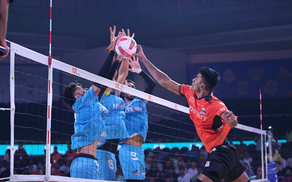 PVL 2025: Hyderabad Black Hawks Secure 3-1 Victory Over Goa Guardians