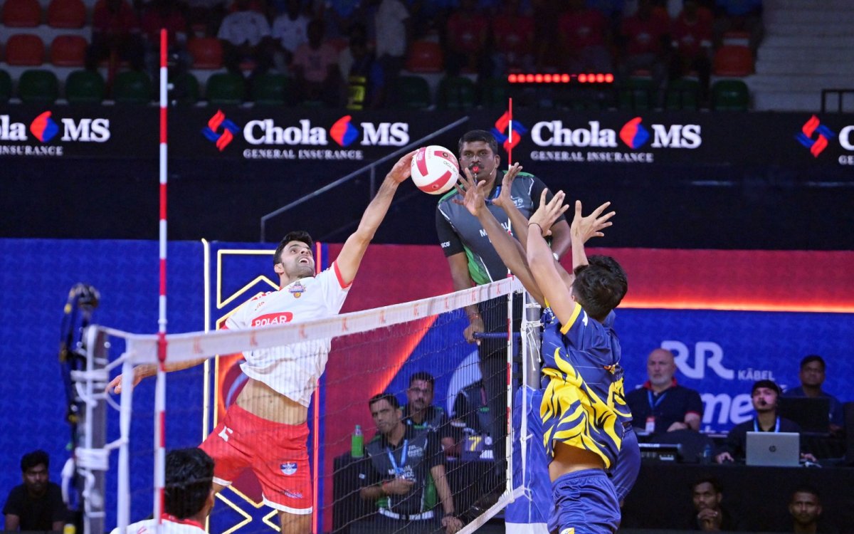 PVL 2025: Kolkata Thunderbolts Score Solid Win Over Kochi Blue Spikers