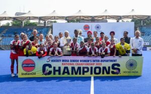 Sr Women Inter-Department National Hockey: Railways Sports Promotion Board crowned champions