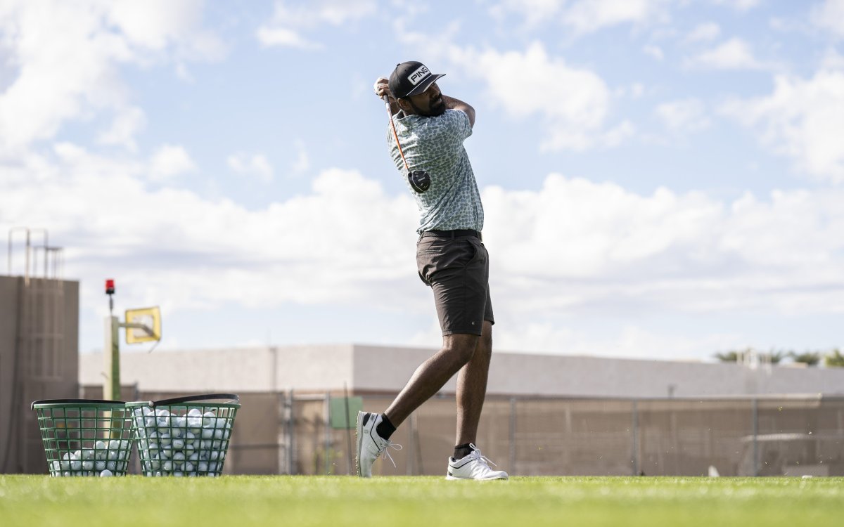 Theegala drops double bogey on 18th, lies eighth at Baycurrent in Japan