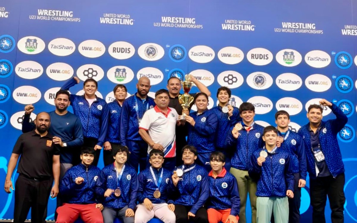 U-23 World Wrestling C’ship: Sujeet Wins Gold Medal; Women’s Team Secure Team Title