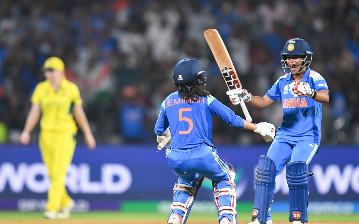 Women's World Cup: India celebrate historic semis win — It’s Diwali again!