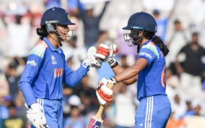 Women's World Cup: Smriti, Pratika guide India into semis with win over NZ in rain-hit match (Ld)
