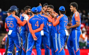 4th T20I: Washington, Axar, Dube help India beat Australia by 48 runs, take 2-1 lead