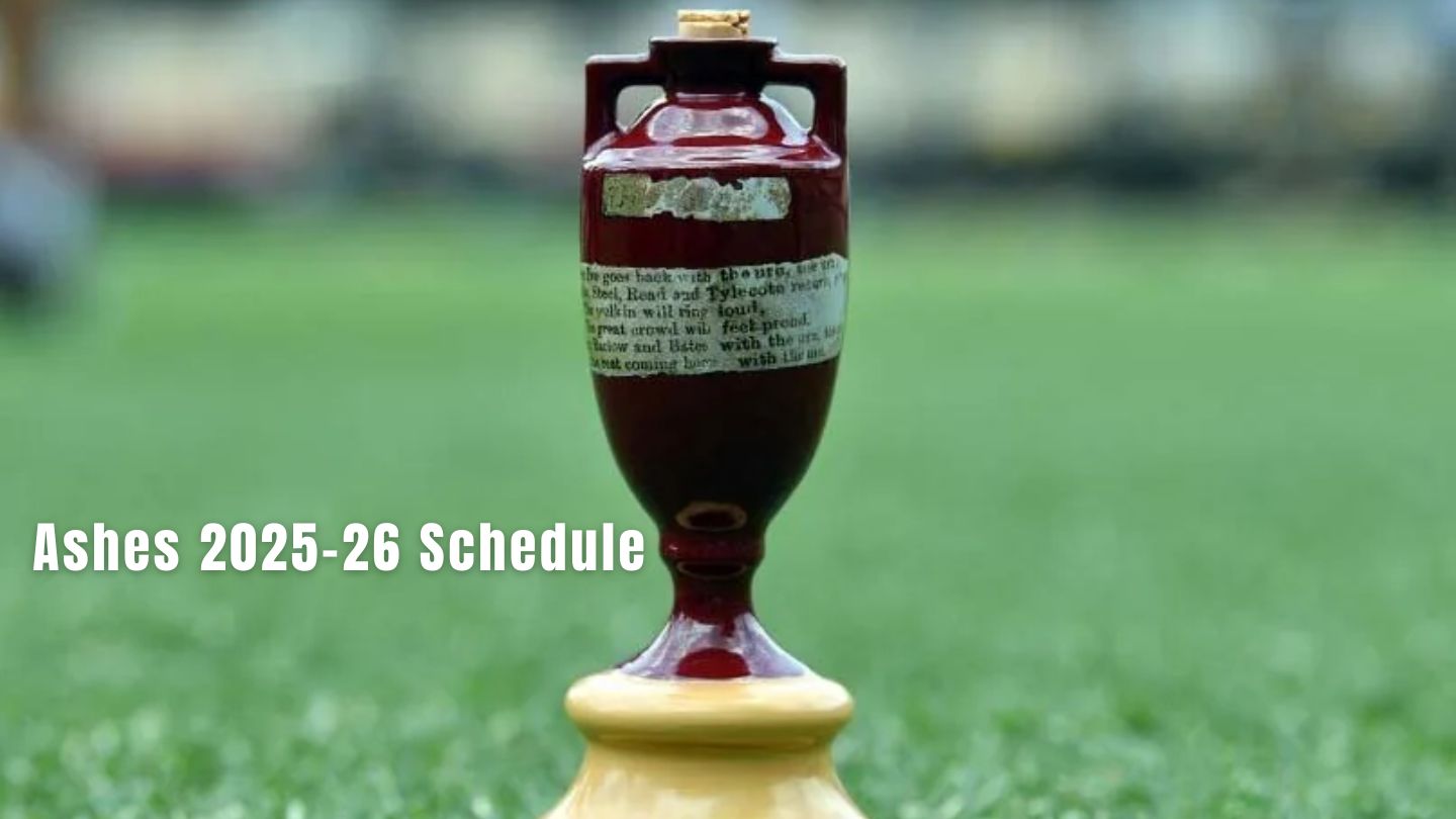 Ashes 2025-26 Schedule