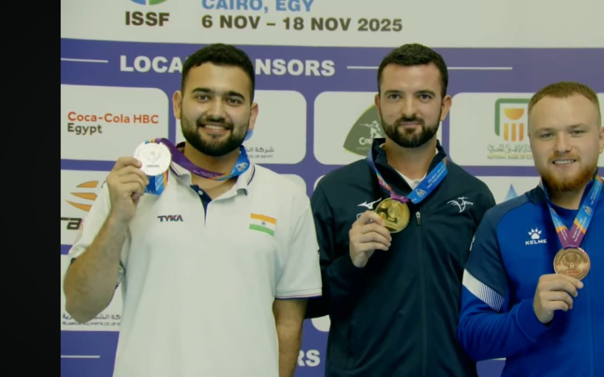Anish Shoots His Way To World Championship Silver