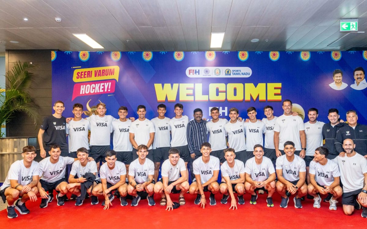 Argentina, Bangladesh reach Chennai for FIH Hockey Men's Jr. World Cup 2025