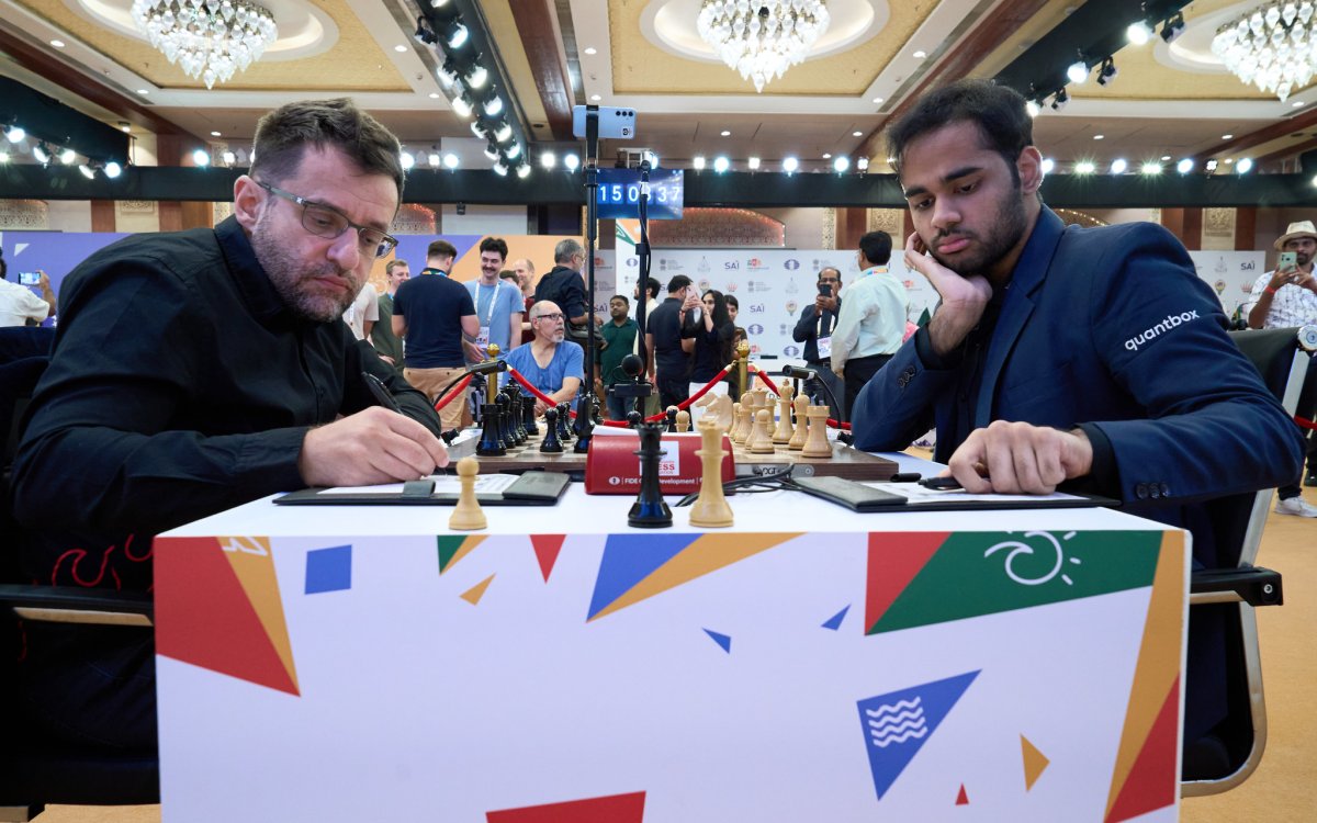 FIDE World Cup 2025: Arjun Erigaisi, Harikrishna draw opening game of Round 5
