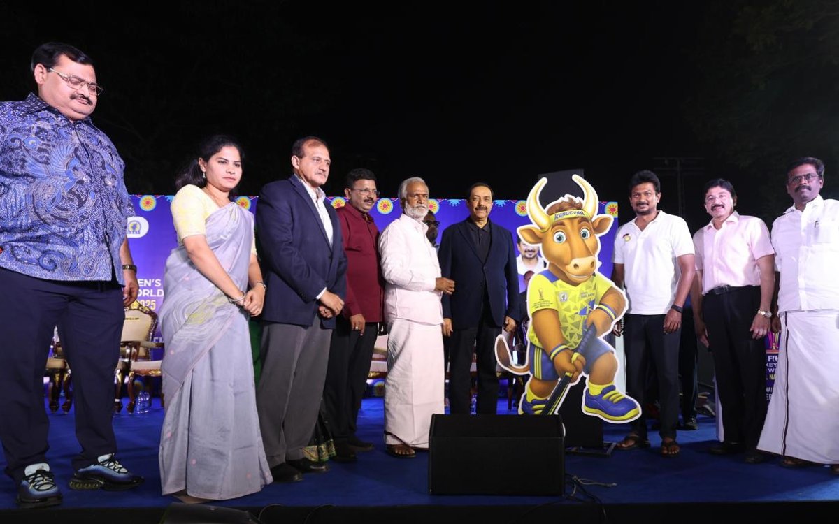 Hockey: Tamil Nadu Trophy Tour And Official Mascot  Kangeyan  Launched For Men’s Junior World Cup
