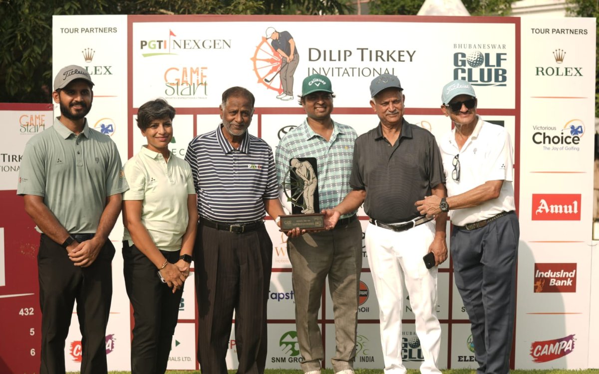 Inaugural Dilip Tirkey Invitational Set To Begin On Nov 4 At Bhubaneswar Golf Club