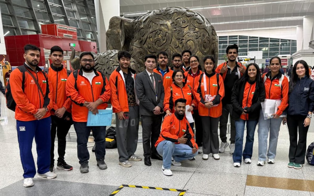 Indian shooting contingent departs for 25th Summer Deaflympic Games in Tokyo