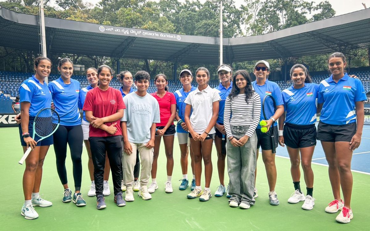 India’s Billie Jean King Cup Stars Inspire Karnataka’s Next Generation Of Players