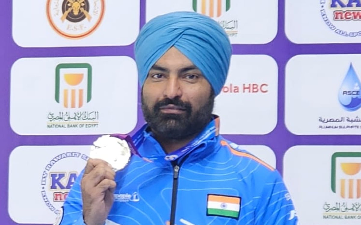 ISSF World C’ship: Gurpreet Singh Wins Silver In 25m Centre Fire Pistol, India Finish Third