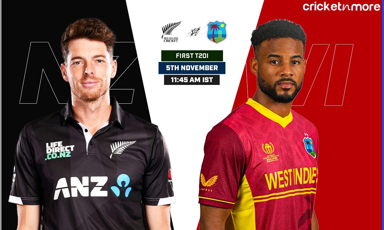 New Zealand vs West Indies, 1st T20I- Who will win today NZ vs ENG match?
