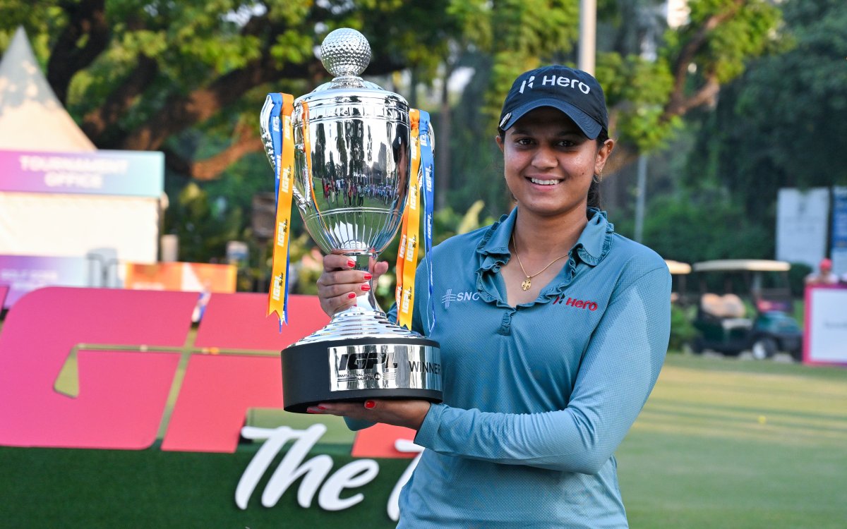 Pranavi’s Win Against Men At IGPL Mumbai Wows Indian Golf Fraternity