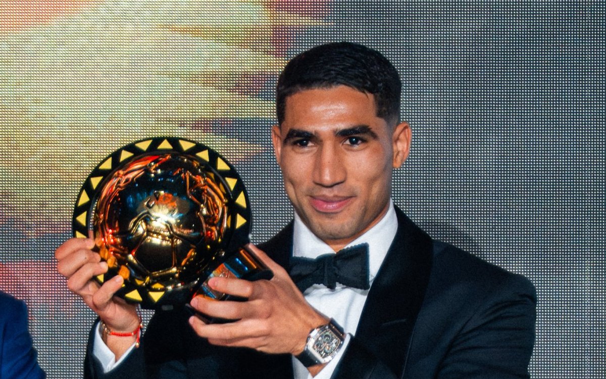 Proud Moment For Me: Achraf Hakimi On Winning African Footballer Of The Year Award
