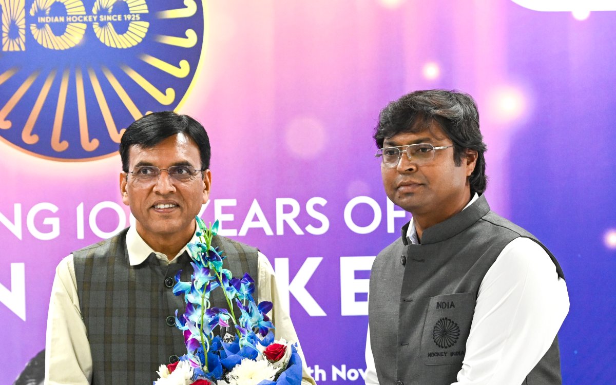 Sports Minister Mansukh Mandaviya Outlines Plans To Commemorate 100 Years Of Indian Hockey