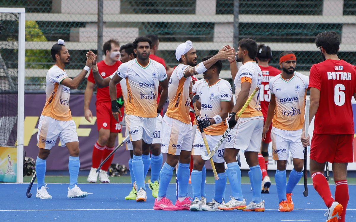 Sultan Azlan Shah Cup: Jugraj Stars In India s 14-3 Win Against Canada To Enter Final