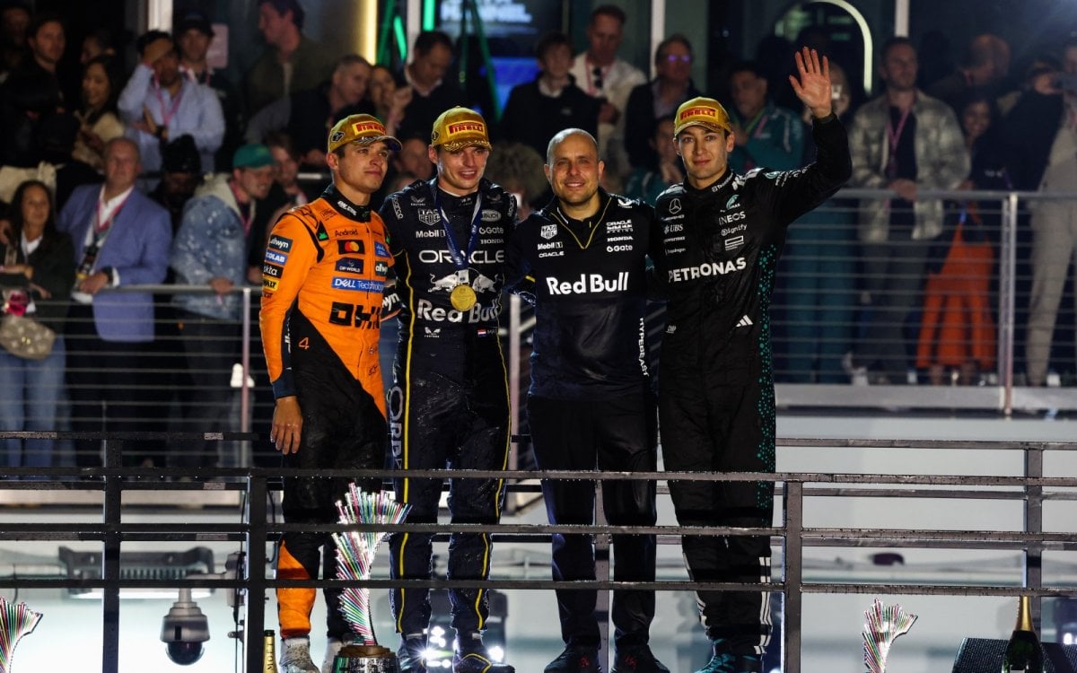 Verstappen Pips Norris To Win Las Vegas GP