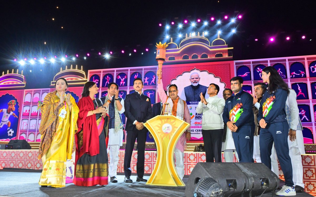 ‘You Are Hope Of 1.4 Billion Indians’: Mansukh Mandaviya Hails Athletes