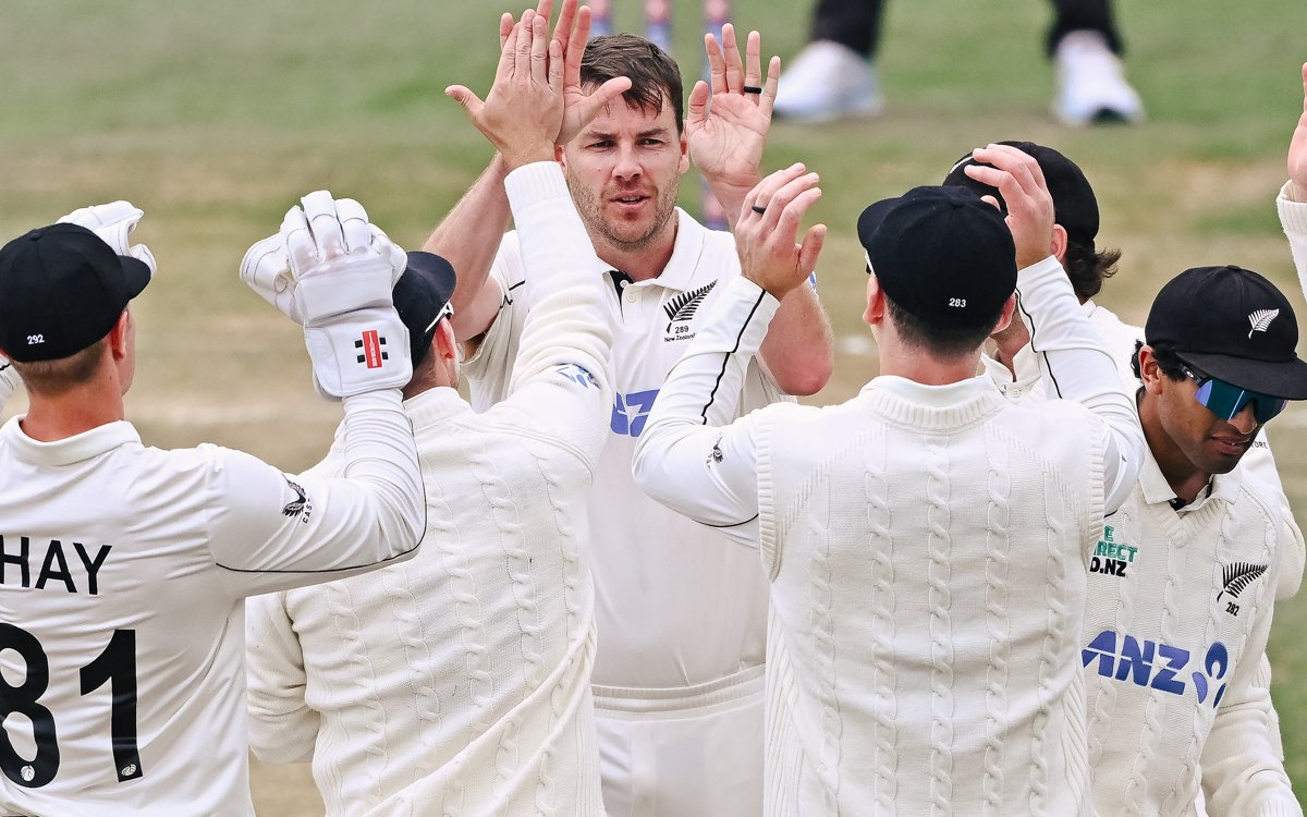 2nd Test: Duffy's five-for powers NZ to 9-wicket win over WI in Wellington