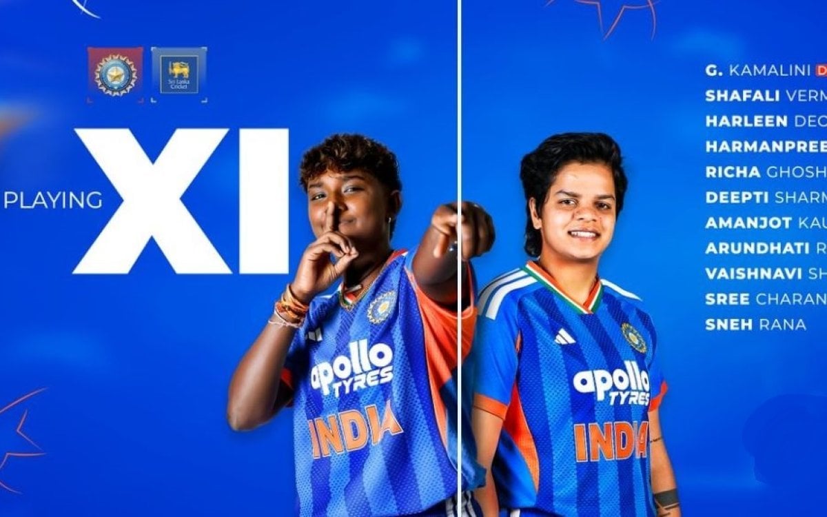 5th T20I: Kamalini makes debut as Sri Lanka elect to bowl in Thiruvananthapuram