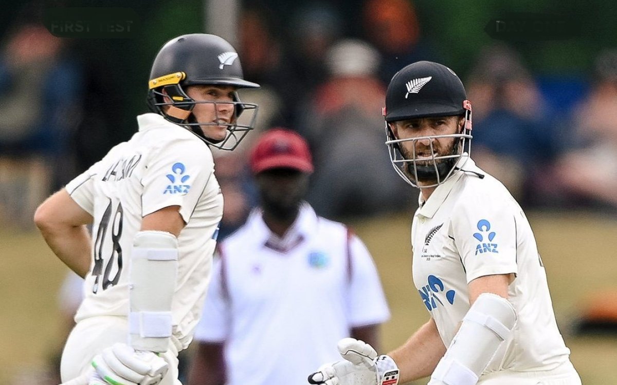 Bracewell, Smith Rescue New Zealand After West Indies Seamers Dominate Rain-hit Day 1