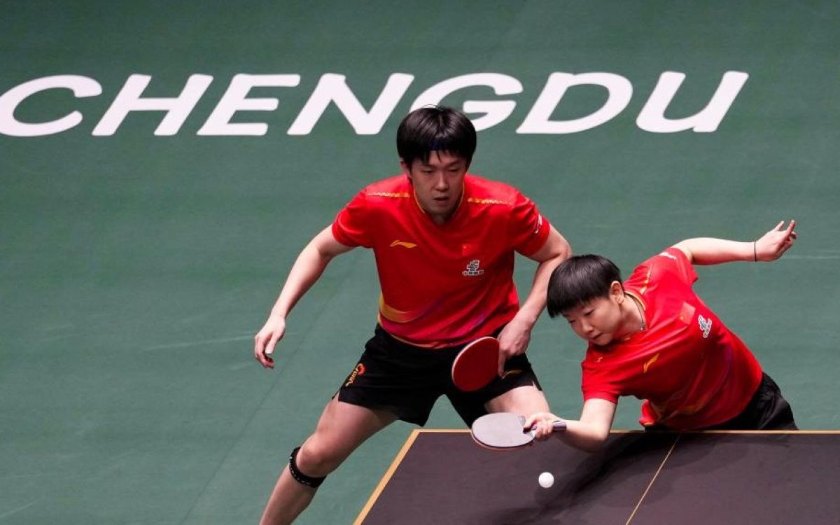China sweeps Croatia to maintain winning run at ITTF Mixed Team World Cup