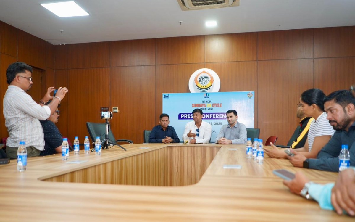 Fit India Sundays on Cycle heads to Goa for Vijay Diwas special; legendary footballers, Olympians se