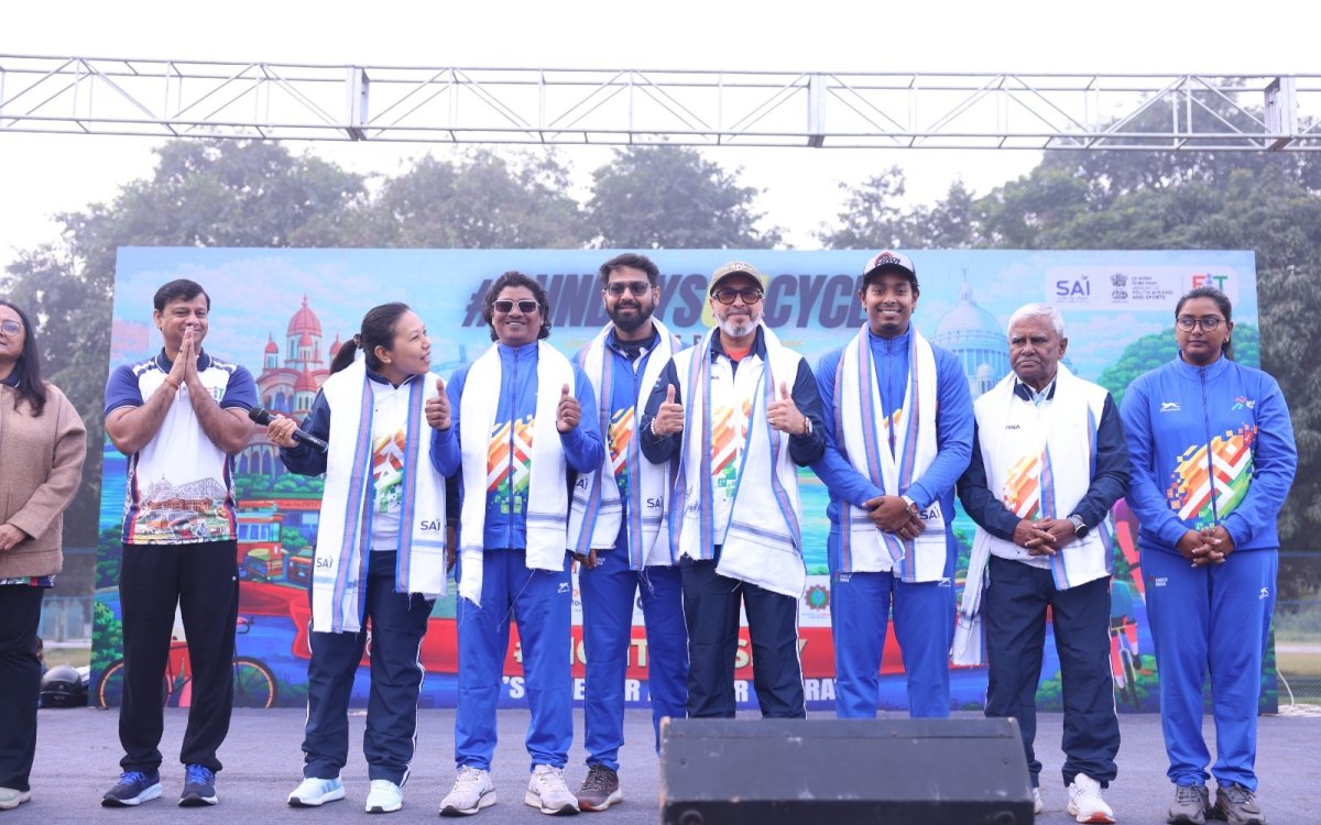 Fit India Sundays on Cycle wraps up 2025 with high-energy fitness festival