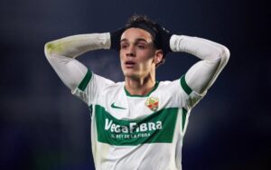 Football: Elche's Barcelona loanee Hector Fort sidelined after shoulder operation