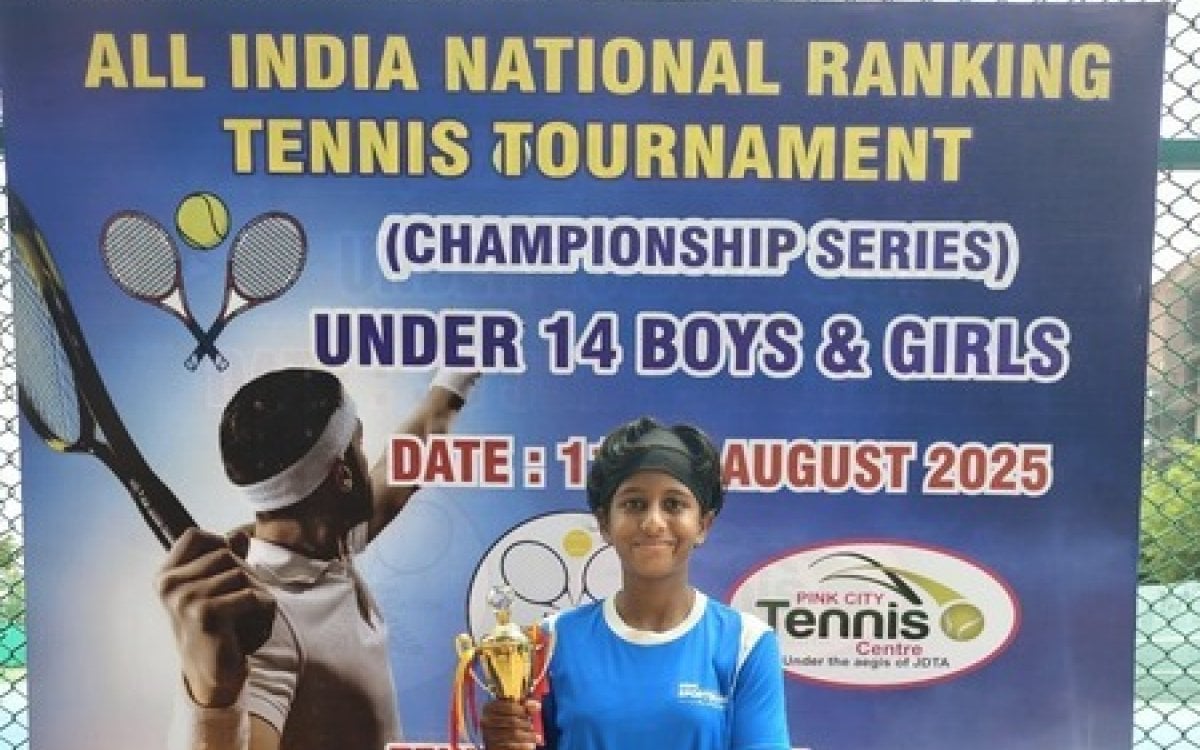 Harsha Deshpande seals double title at GSTA State Ranking Tennis Tournament