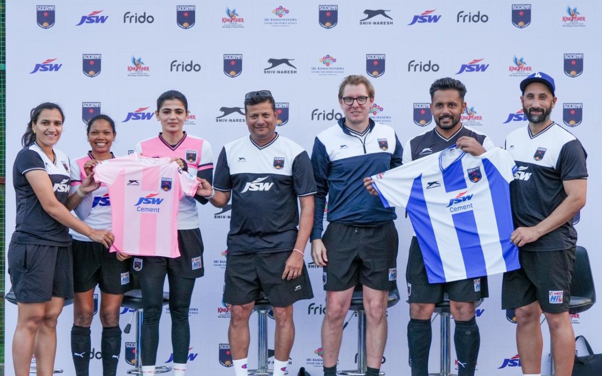 HIL 2026: Soorma Hockey Club unveils new jersey as legends and future stars come together