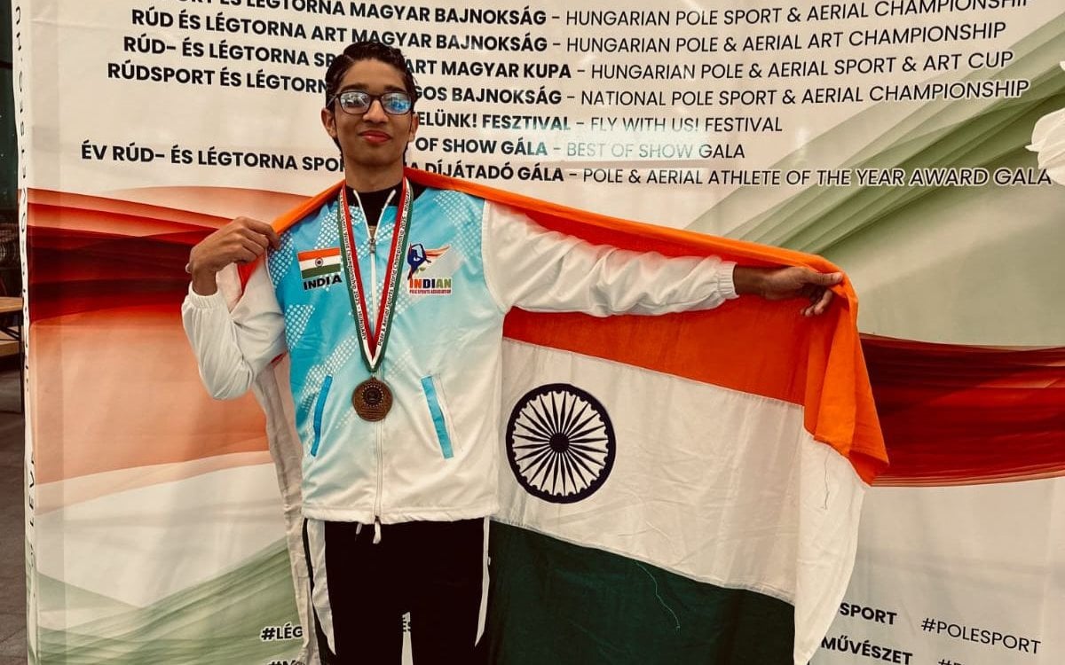 India’s Vir Gahrotra wins historic gold at Pole and Aerial Sports World C'ship