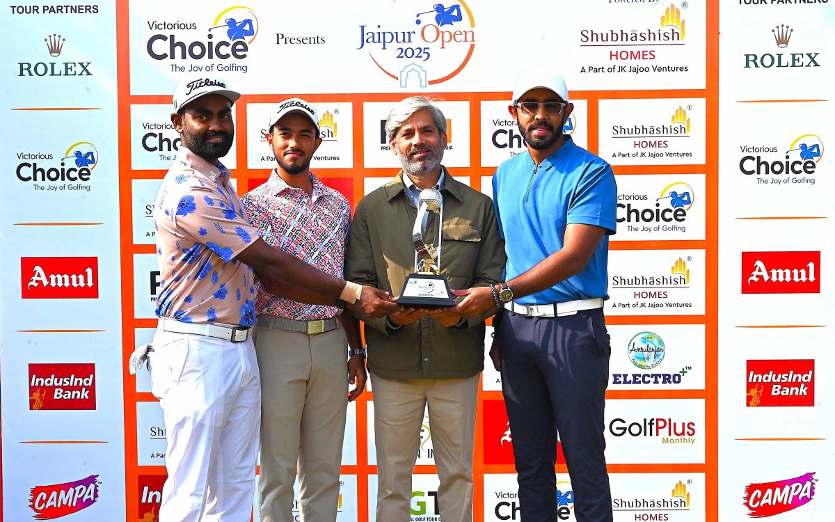 Jaipur Open 2025: Top Stars Like Sandhu, Bhattacharya, Prasad, Veer Ahlawat, Gandas To Fight For INR 1 Cr Prize Purse