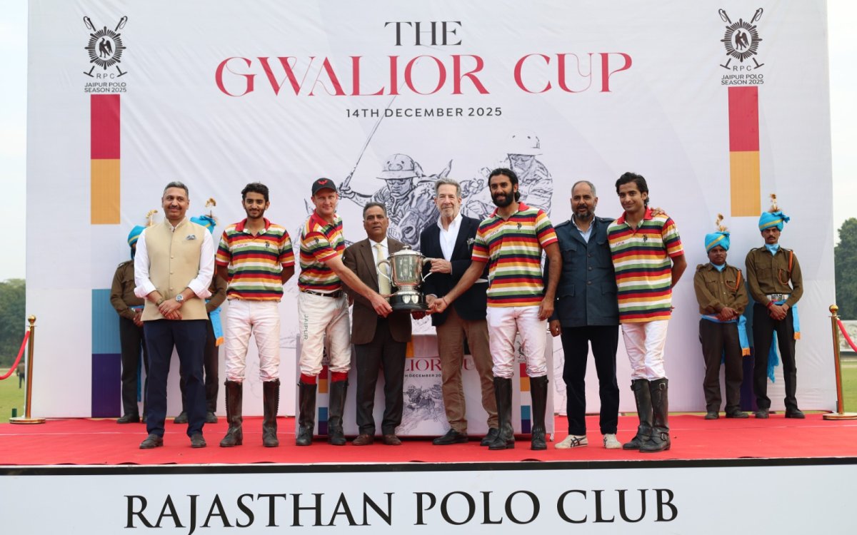 Jaipur Polo Team lift Gwalior Cup for sixth title of the season