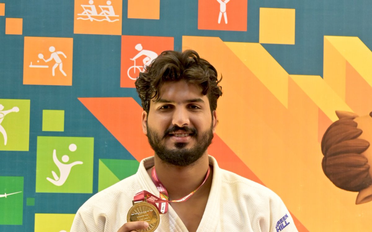 Judoka Ritik Sharma’s KIUG triumph fuels his 2026 CWG dream