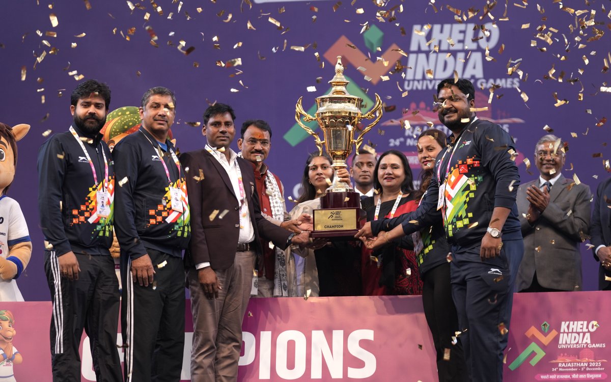 KIUG 2025: Chandigarh University retain crown; MoS Raksha Khadse hails pathway to excellence
