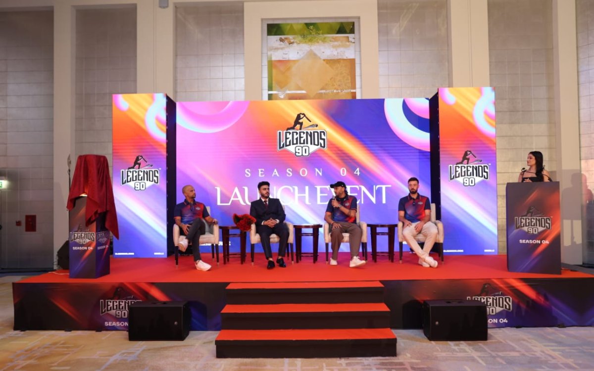 Legends 90 League unveil season four in Dubai