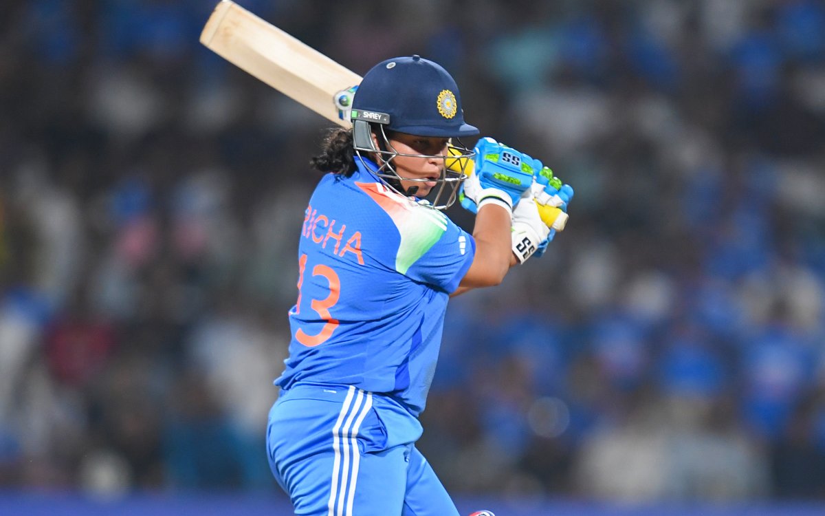 'Motto is to score runs and provide good finish,' says Richa on being promoted to No. 3
